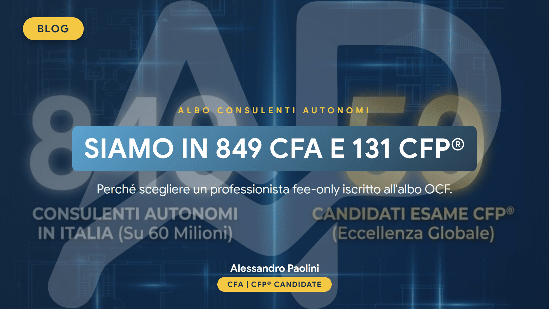 849 CFA e 131 CFP® — Siamo in 849