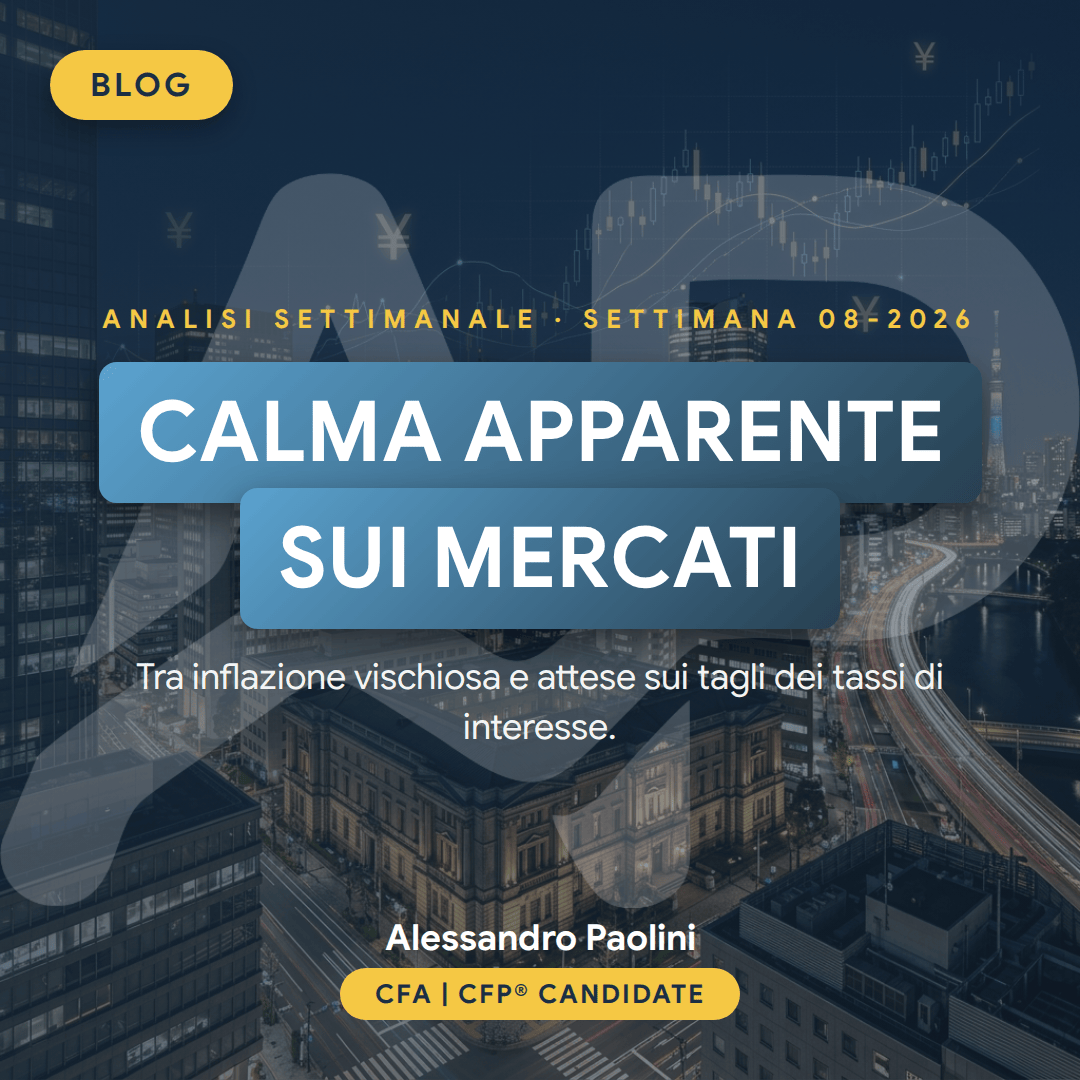 Analisi settimanale mercati finanziari settimana 8-2026