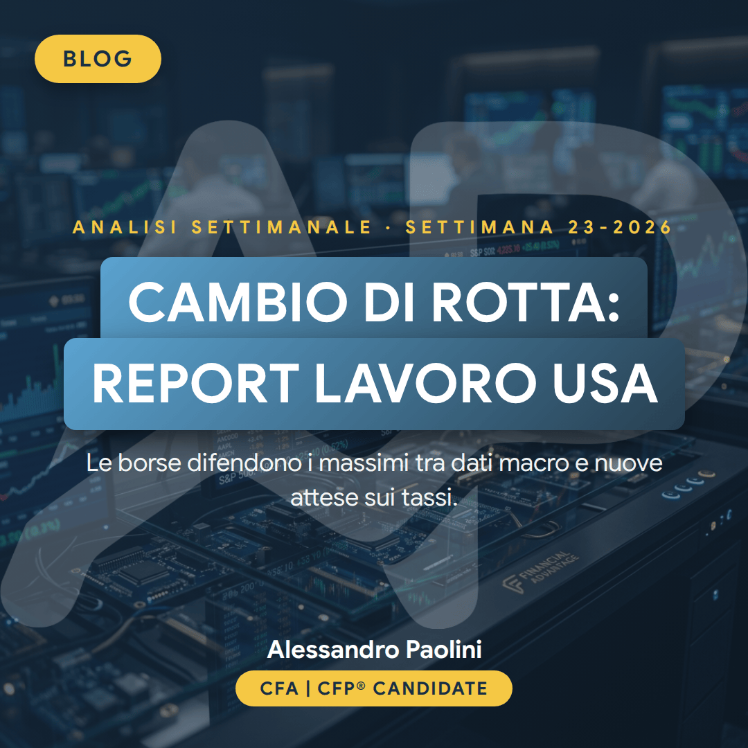 Analisi settimanale mercati finanziari settimana 23-2026