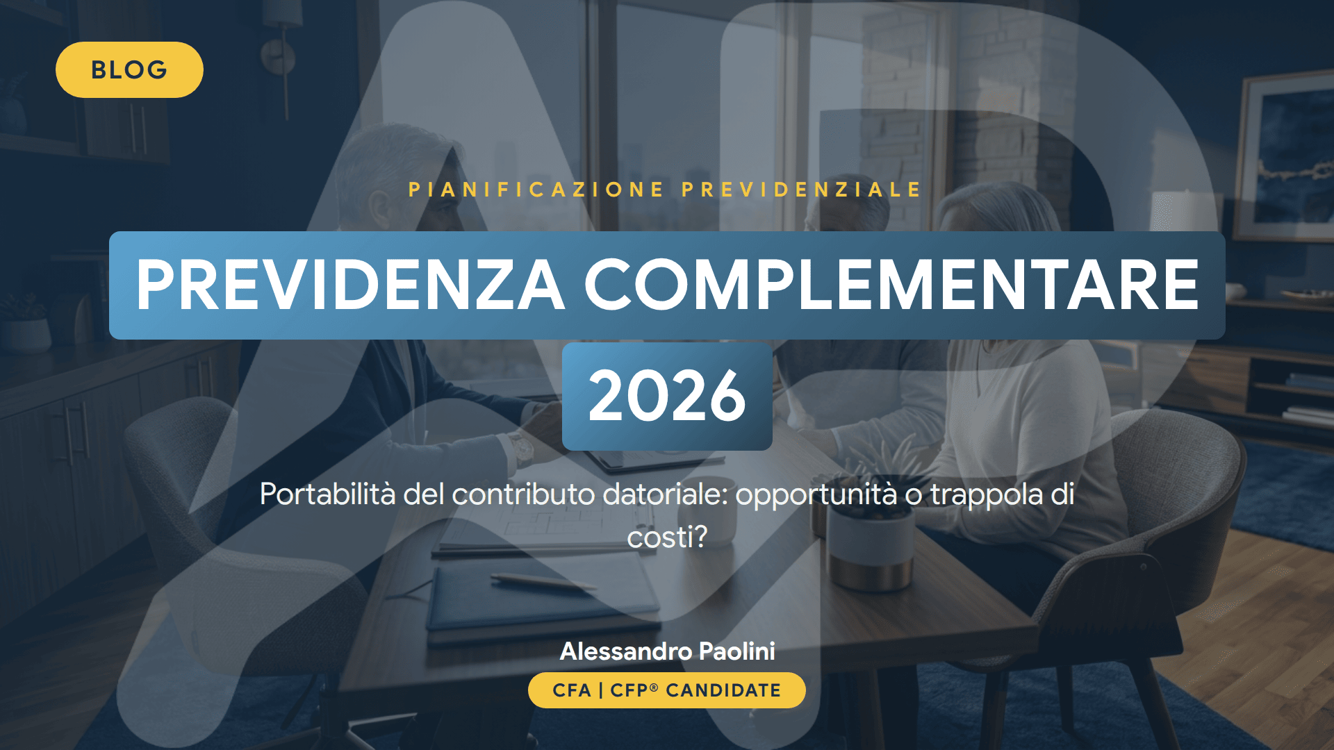 Approfondimento Previdenza Complementare Legge di Bilancio 2026