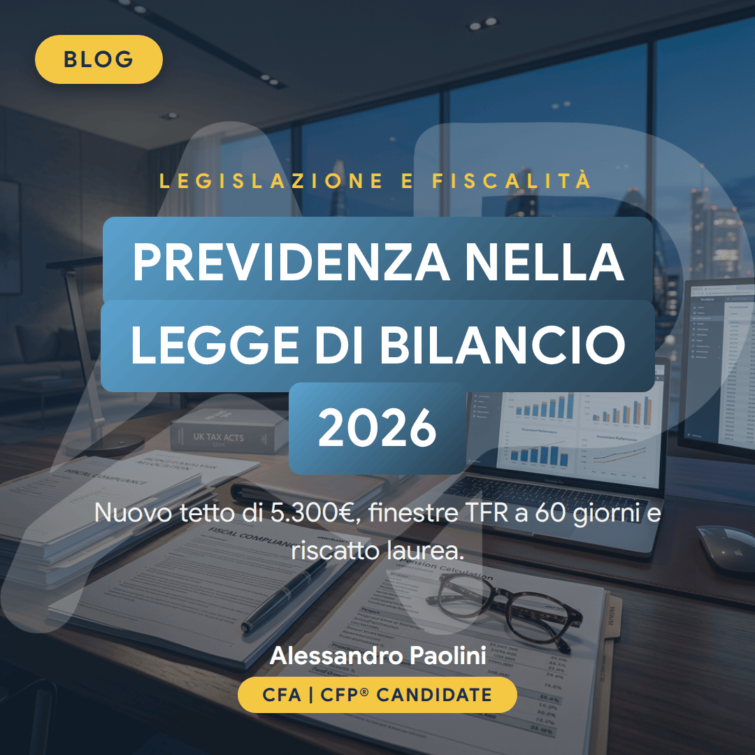 Legge Bilancio 2026