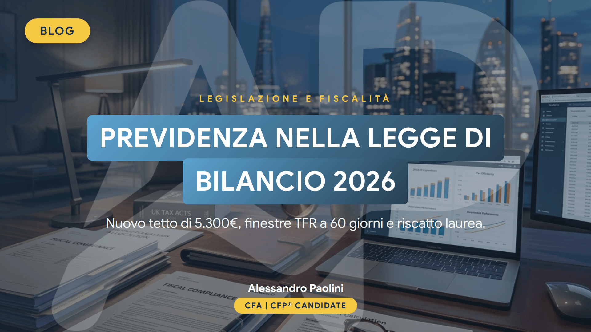 Legge Bilancio 2026 e Previdenza