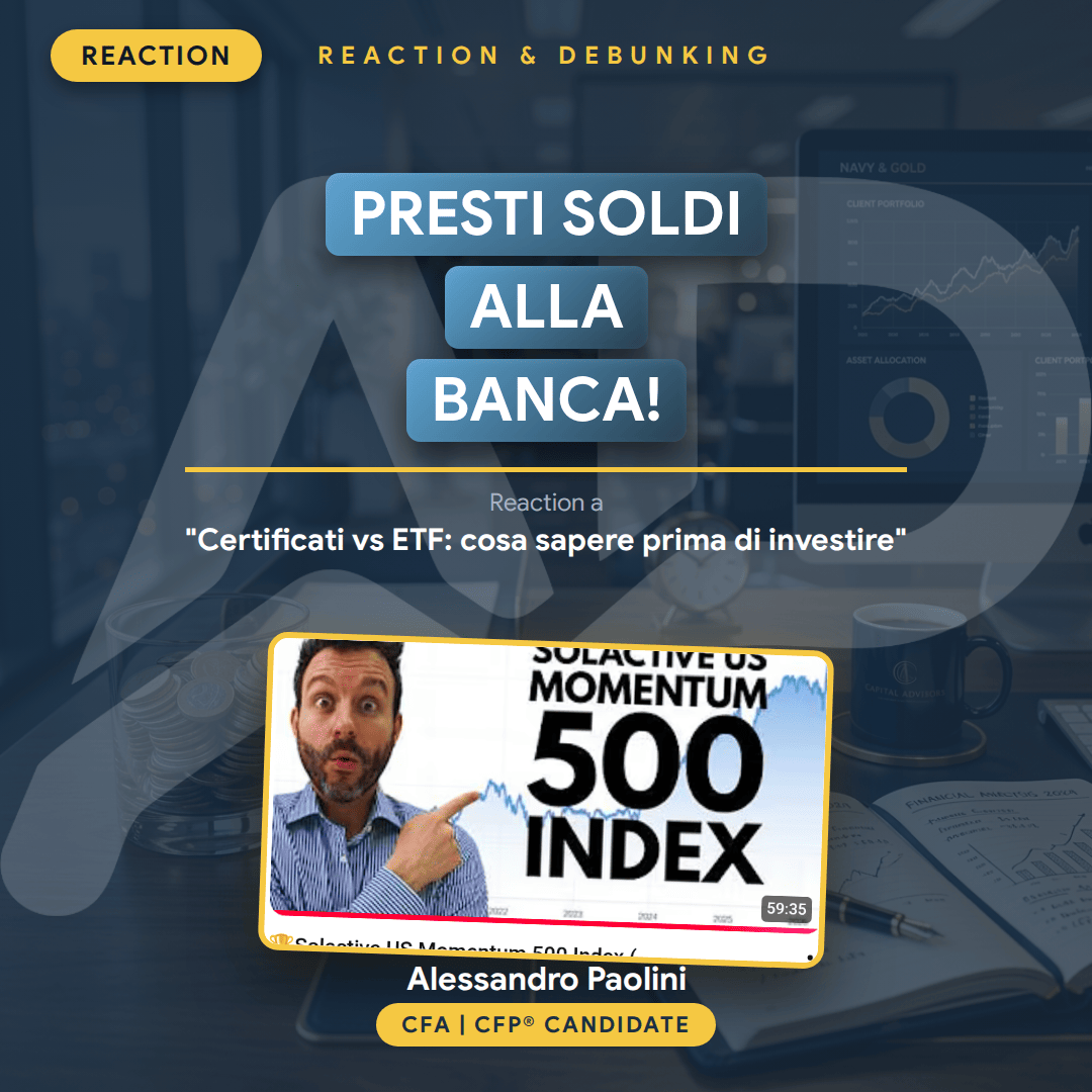 La Trappola dei Certificati in un PAC: Analisi Critica del Vontobel Solactive US Momentum